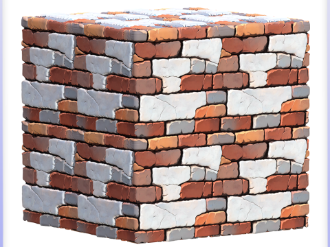 Stylized Wall Seamless Texture CG Textures