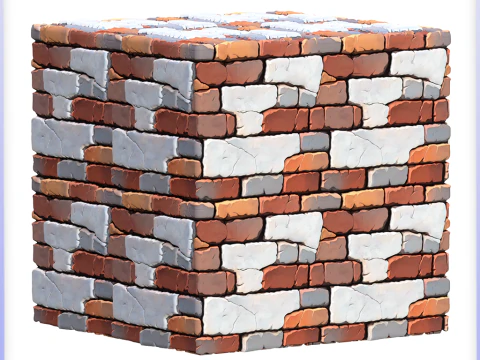 Stylized Wall Seamless Texture CG Textures
