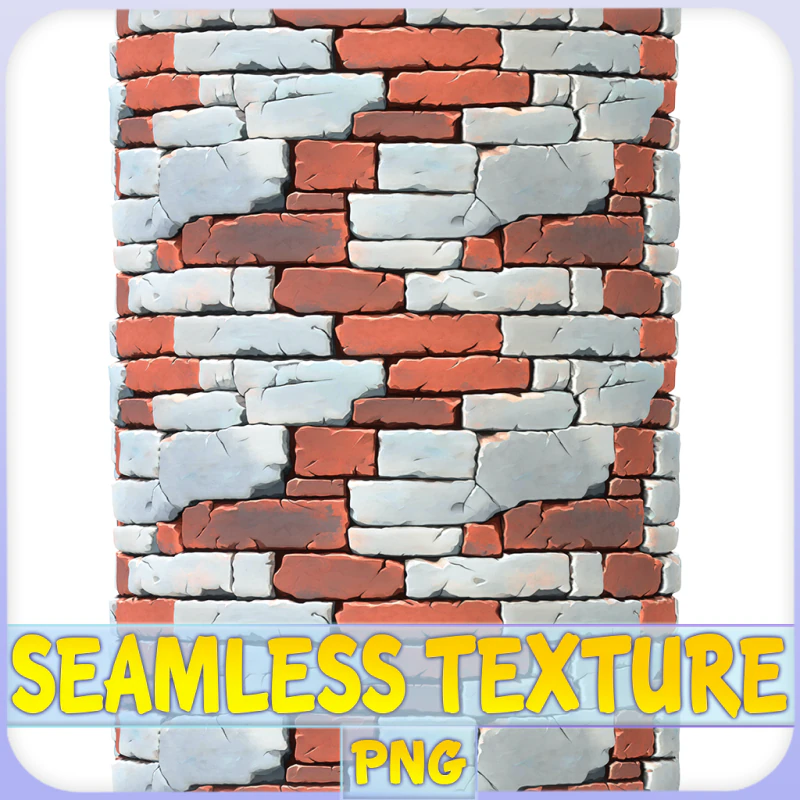 Stylized Wall Seamless Texture CG Textures .c4d .max .obj .3ds .fbx .stl .blend