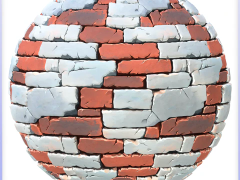 Stylized Wall Seamless Texture CG Textures