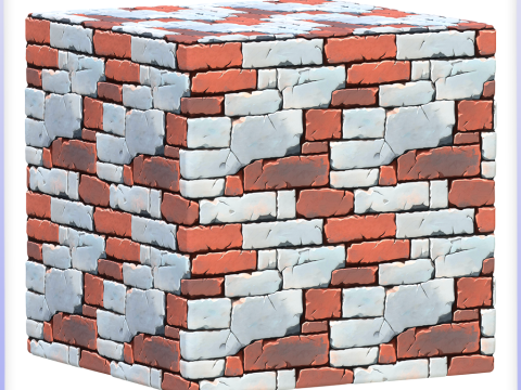 Stylized Wall Seamless Texture CG Texturen