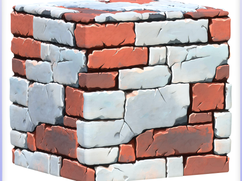 Stylized Wall Seamless Texture CG Texturen