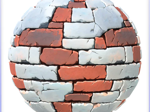 Stylized Wall Seamless Texture CG Textures