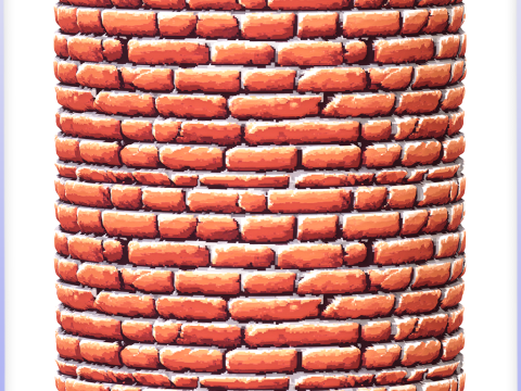 Stylized Wall Seamless Texture Tekstur CG