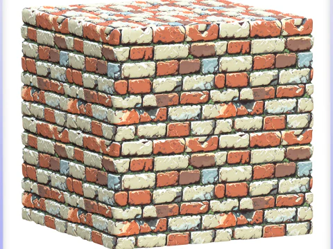 Stylized Wall Seamless Texture CG Textures