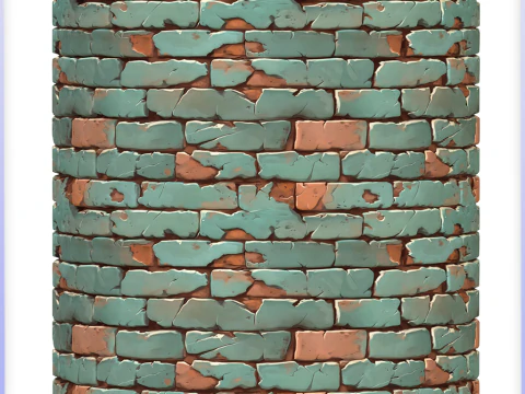 Stylized Wall Seamless Texture CG Textures