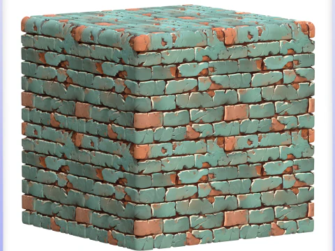 Stylized Wall Seamless Texture CG Textures