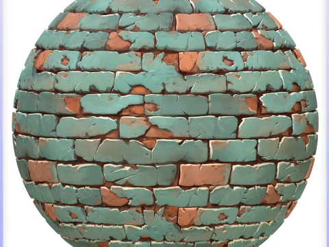 Stylized Wall Seamless Texture CG Textures