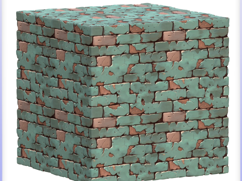 Stylized Wall Seamless Texture CG 텍스쳐