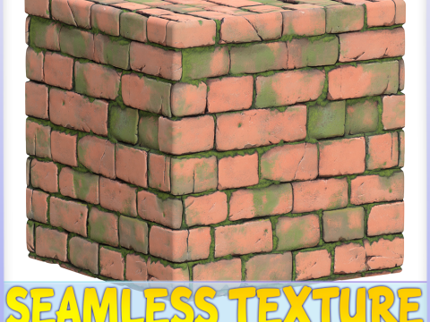 Stylized Wall Seamless Texture CG टेक्स्चर्स