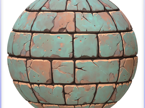 Stylized Wall Seamless Texture CG Текстури