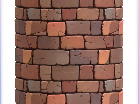 Stylized Wall Seamless Texture CG Textures