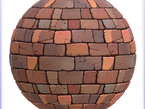 Stylized Wall Seamless Texture CG Textures