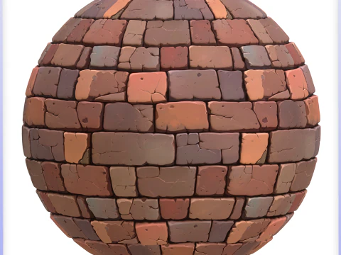 Stylized Wall Seamless Texture CG Textures