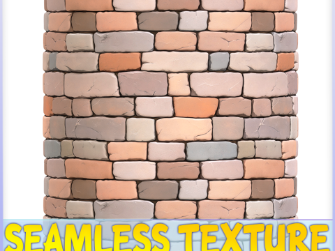 Stylized Wall Seamless Texture CG Texturen
