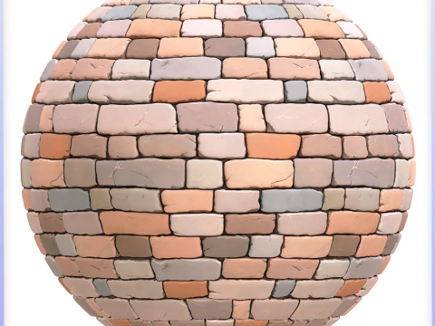 Stylized Wall Seamless Texture CG Textures