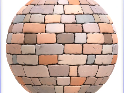 Stylized Wall Seamless Texture CG Textures