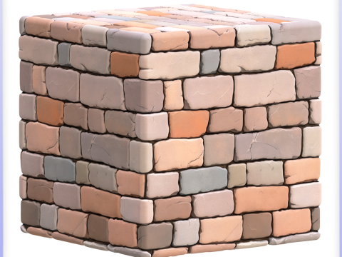 Stylized Wall Seamless Texture CG टेक्स्चर्स