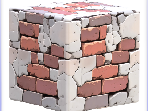 Stylized Wall Seamless Texture CG टेक्स्चर्स