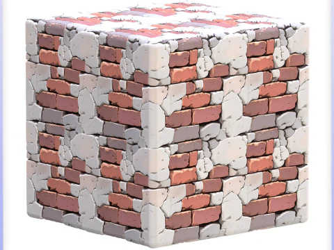 Stylized Wall Seamless Texture CG Textures