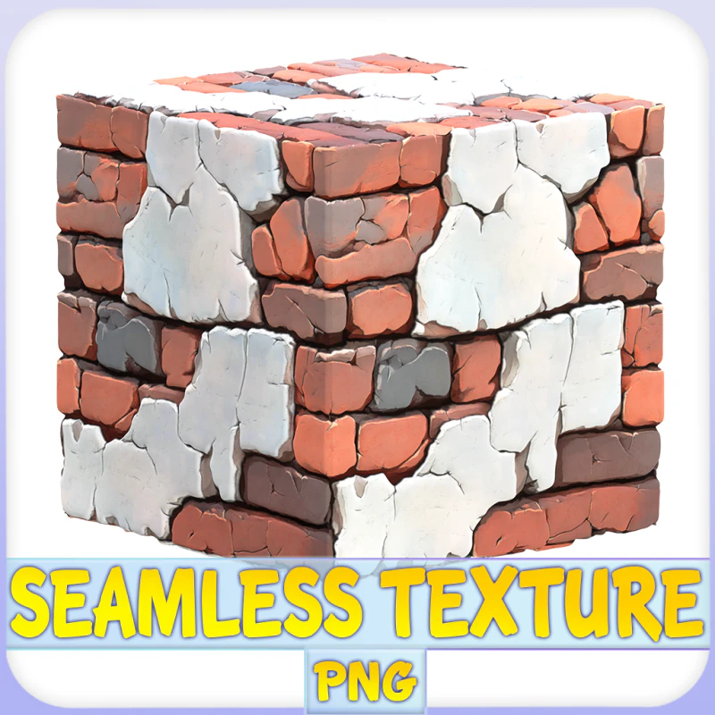 Stylized Wall Seamless Texture CG Textures .c4d .max .obj .3ds .fbx .stl .blend 