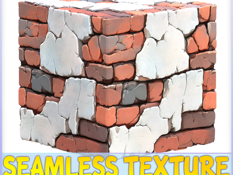 Stylized Wall Seamless Texture CG टेक्स्चर्स