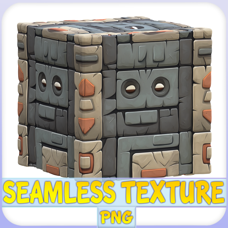 Stylized Wall Seamless Texture CG 纹理 .c4d .max .obj .3ds .fbx .stl .blend 