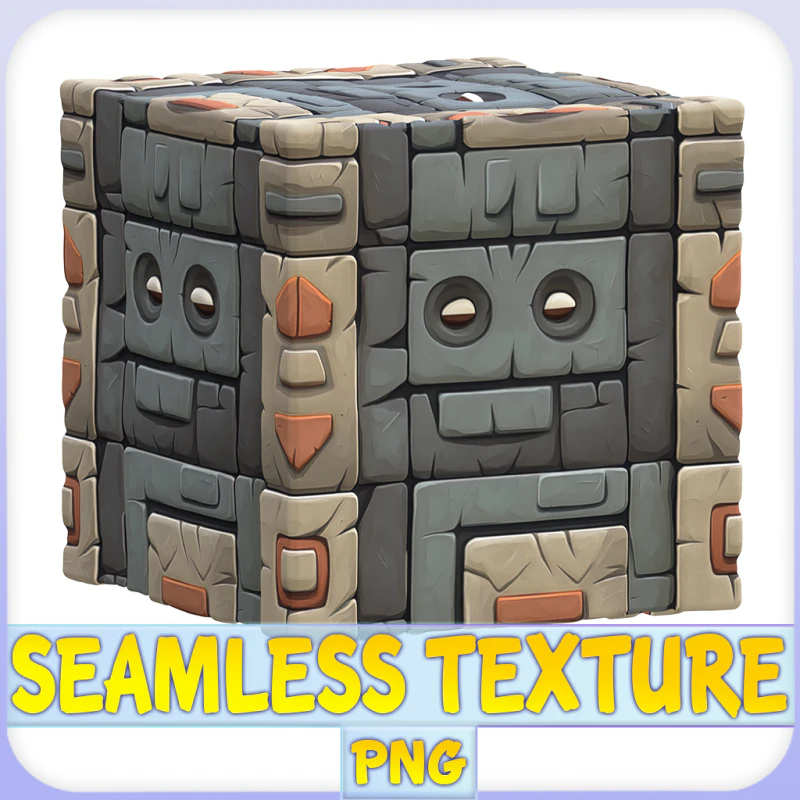 Stylized Wall Seamless Texture CG Textures .c4d .max .obj .3ds .fbx .stl .blend