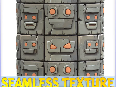 Textura sem costura de parede estilizada Texturas CG