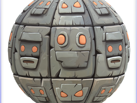 Stylized Wall Seamless Texture CG Dokuları