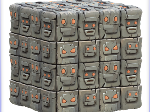 Stylized Wall Seamless Texture CG Dokuları