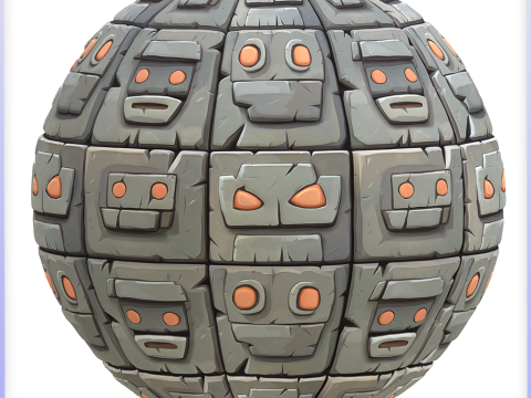 Stylized Wall Seamless Texture CG Dokuları