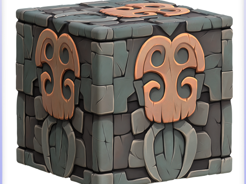 Stylized Wall Seamless Texture CG Textures