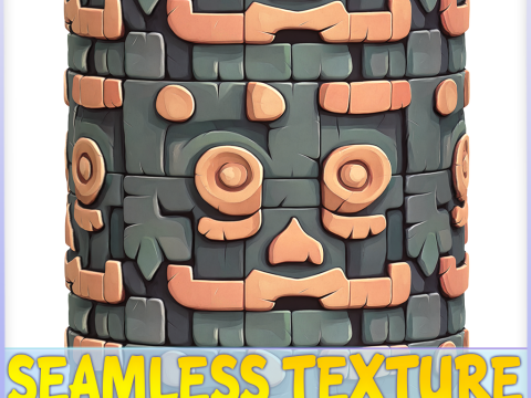Stylized Wall Seamless Texture CG Texturen