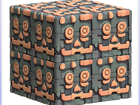 Stylized Wall Seamless Texture CG 텍스쳐