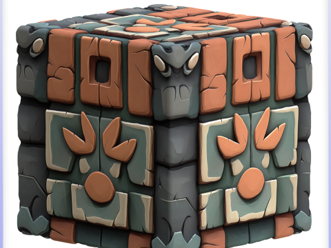 Stylized Wall Seamless Texture CG Tekstury