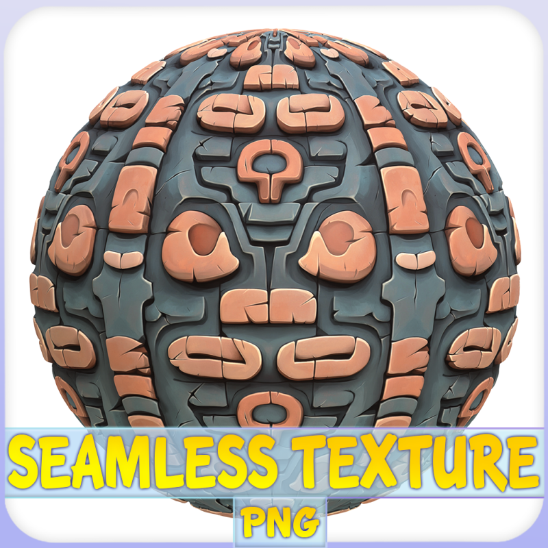 Stylized Wall Seamless Texture CG テクスチャ .c4d .max .obj .3ds .fbx .stl .blend 