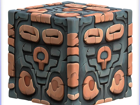 Stylized Wall Seamless Texture CG Textures