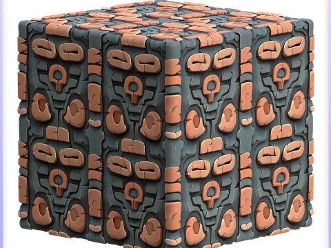 Stylized Wall Seamless Texture CG Textures