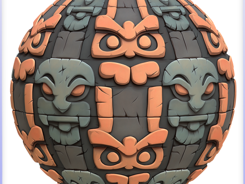 Stylized Wall Seamless Texture CG Textures