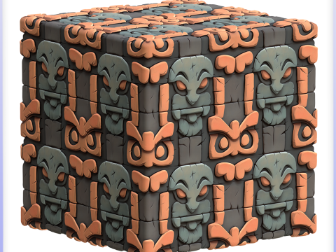 Stylized Wall Seamless Texture CG Textures