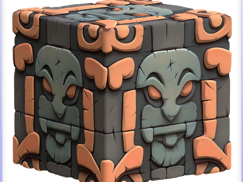 Stylized Wall Seamless Texture CG Textures