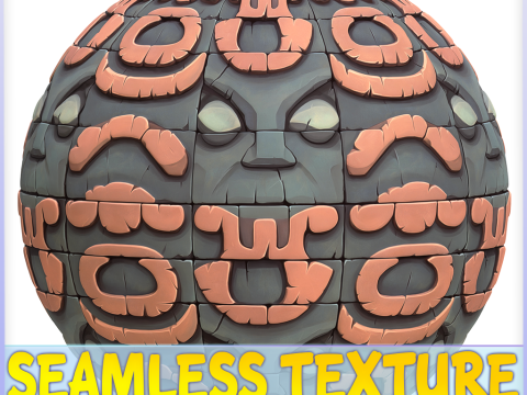 Stylized Wall Seamless Texture CG Текстуры