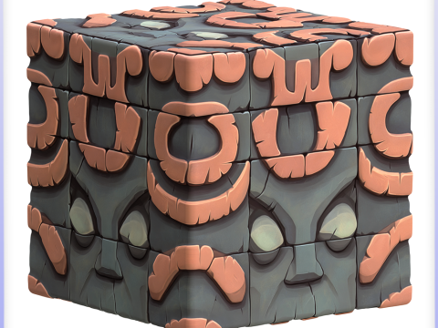 Stylized Wall Seamless Texture CG Tekstury