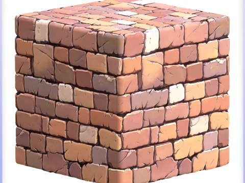 Stylized Wall Seamless Texture CG Текстуры