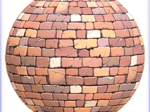 Stylized Wall Seamless Texture CG Текстуры