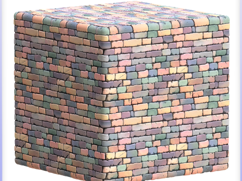 Stylized Wall Seamless Texture CG Текстуры
