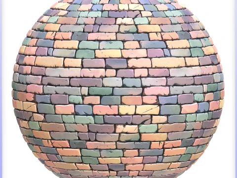 Stylized Wall Seamless Texture CG Textures