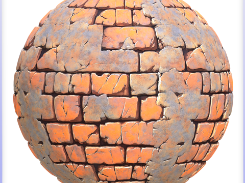 Stylized Wall Seamless Texture CG 纹理