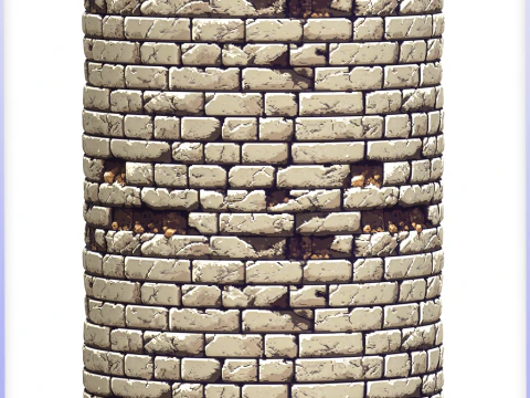 Stylized Wall Seamless Texture CG Textures